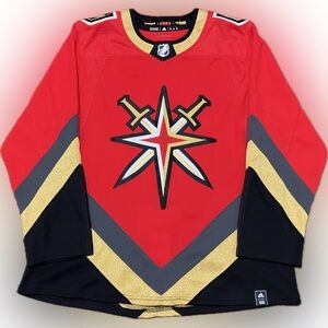 Las Vegas Golden Knights Reverse Retro 1.0 Adidas NHL Hockey Jersey Size 50